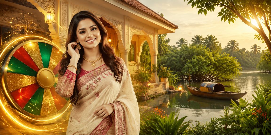 সুন্দরবনে রুলেট গেম খেলছেন একজন বাংলাদেশি মডেল